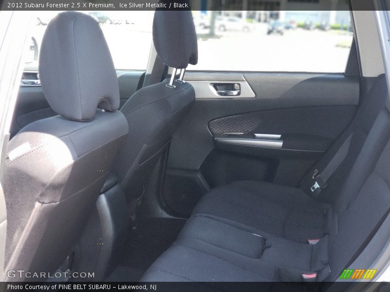 Ice Silver Metallic / Black 2012 Subaru Forester 2.5 X Premium