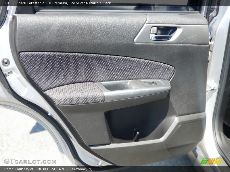 Ice Silver Metallic / Black 2012 Subaru Forester 2.5 X Premium