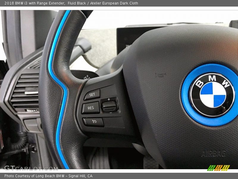 Fluid Black / Atelier European Dark Cloth 2018 BMW i3 with Range Extender