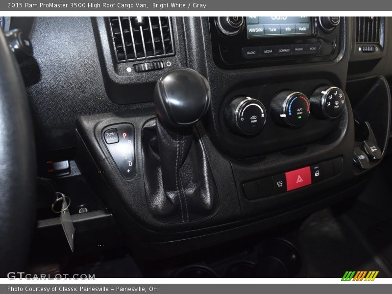 Bright White / Gray 2015 Ram ProMaster 3500 High Roof Cargo Van