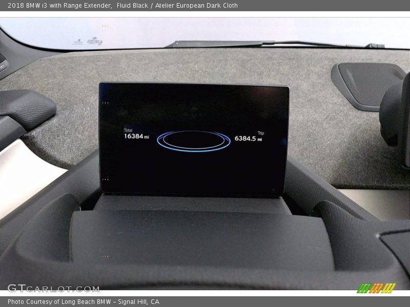 Fluid Black / Atelier European Dark Cloth 2018 BMW i3 with Range Extender