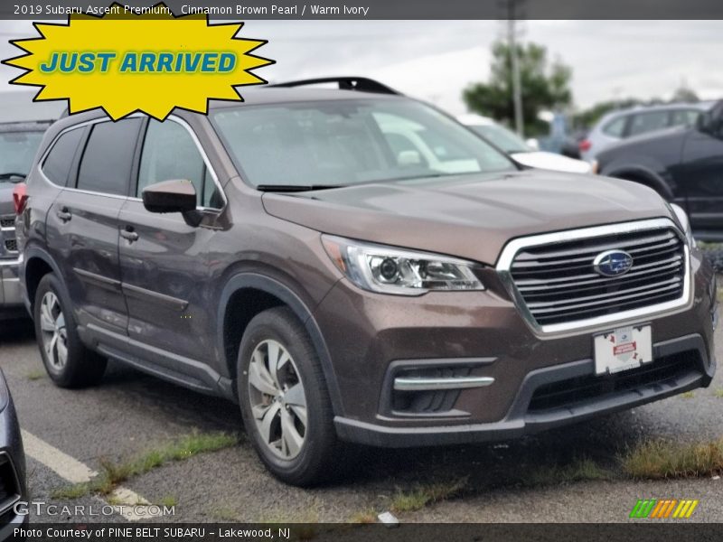 Cinnamon Brown Pearl / Warm Ivory 2019 Subaru Ascent Premium