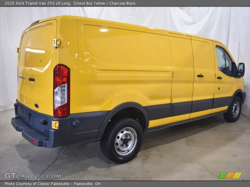  2015 Transit Van 250 LR Long School Bus Yellow