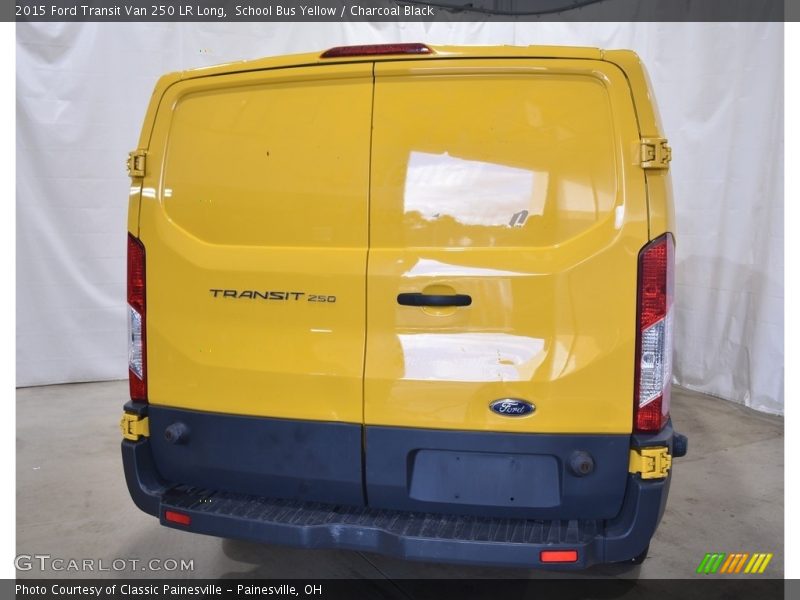 School Bus Yellow / Charcoal Black 2015 Ford Transit Van 250 LR Long