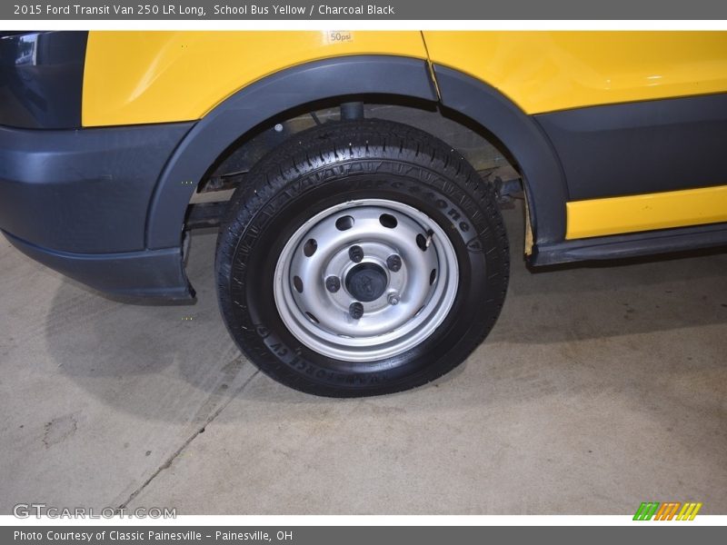 School Bus Yellow / Charcoal Black 2015 Ford Transit Van 250 LR Long