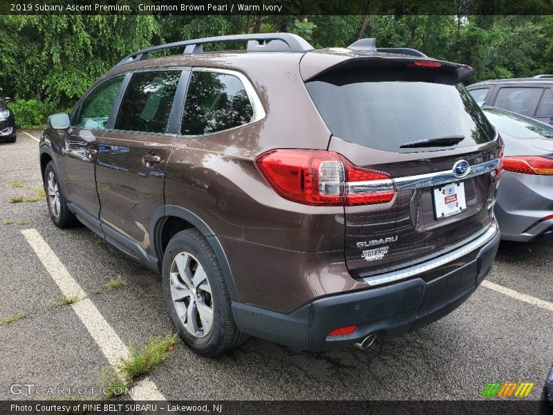 Cinnamon Brown Pearl / Warm Ivory 2019 Subaru Ascent Premium