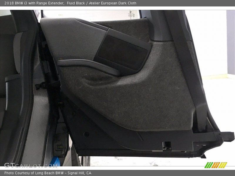Fluid Black / Atelier European Dark Cloth 2018 BMW i3 with Range Extender