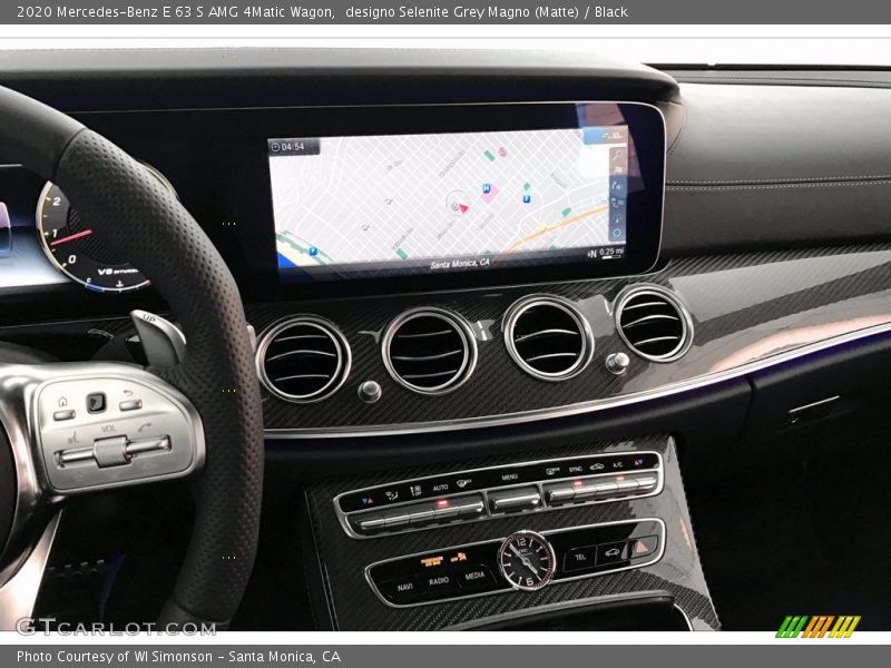 Controls of 2020 E 63 S AMG 4Matic Wagon