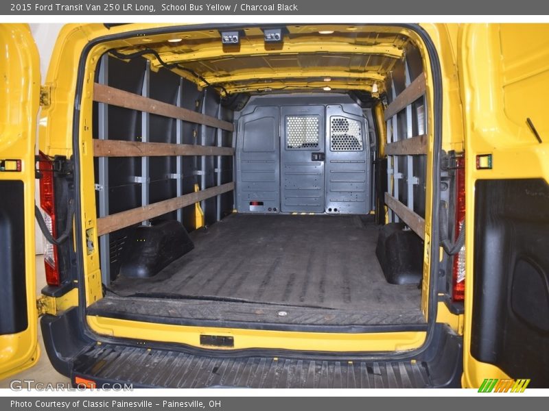 School Bus Yellow / Charcoal Black 2015 Ford Transit Van 250 LR Long