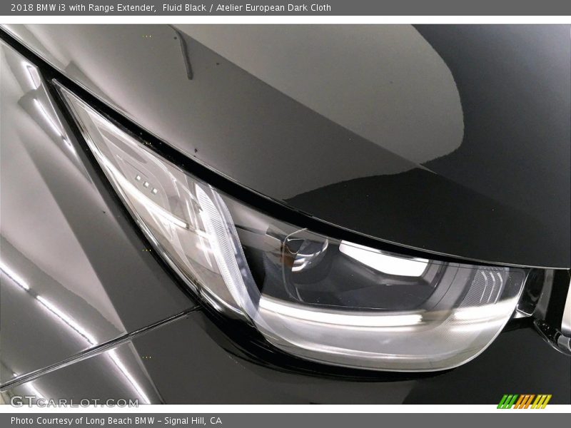 Fluid Black / Atelier European Dark Cloth 2018 BMW i3 with Range Extender