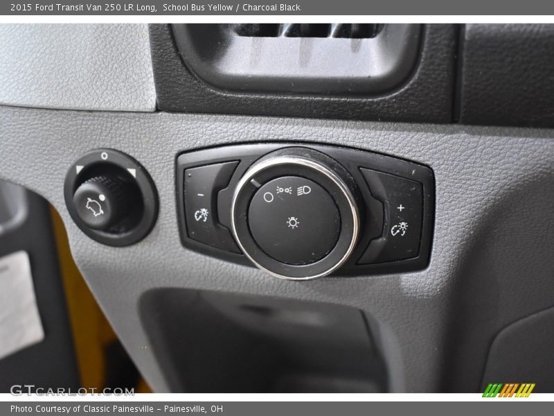 Controls of 2015 Transit Van 250 LR Long