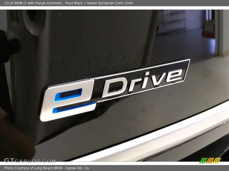 Fluid Black / Atelier European Dark Cloth 2018 BMW i3 with Range Extender