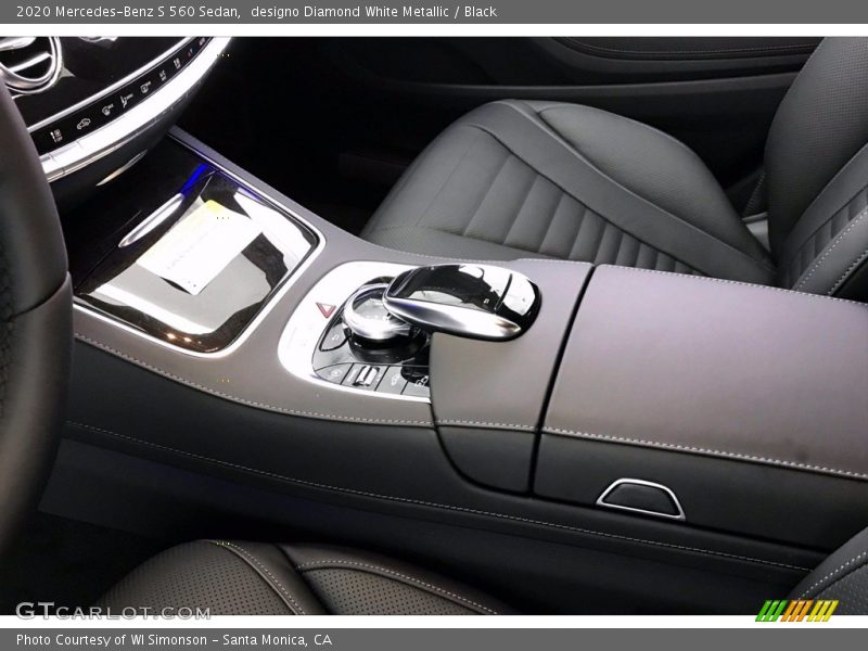 designo Diamond White Metallic / Black 2020 Mercedes-Benz S 560 Sedan