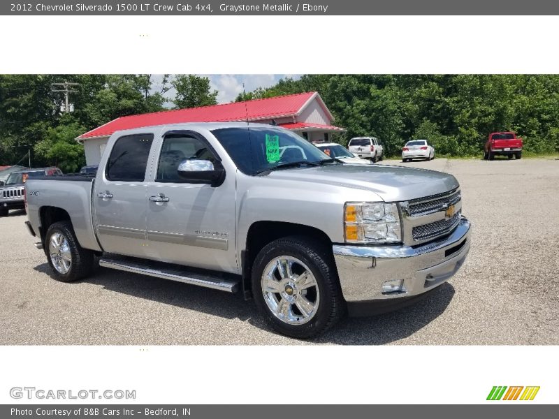 Graystone Metallic / Ebony 2012 Chevrolet Silverado 1500 LT Crew Cab 4x4