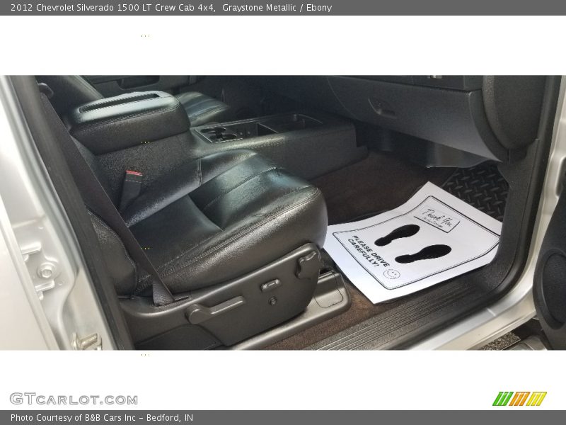 Graystone Metallic / Ebony 2012 Chevrolet Silverado 1500 LT Crew Cab 4x4