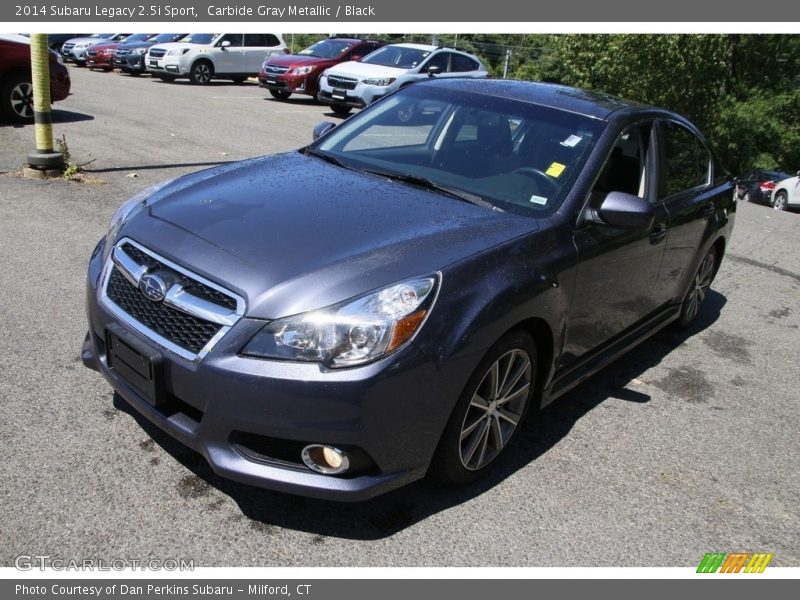 Carbide Gray Metallic / Black 2014 Subaru Legacy 2.5i Sport