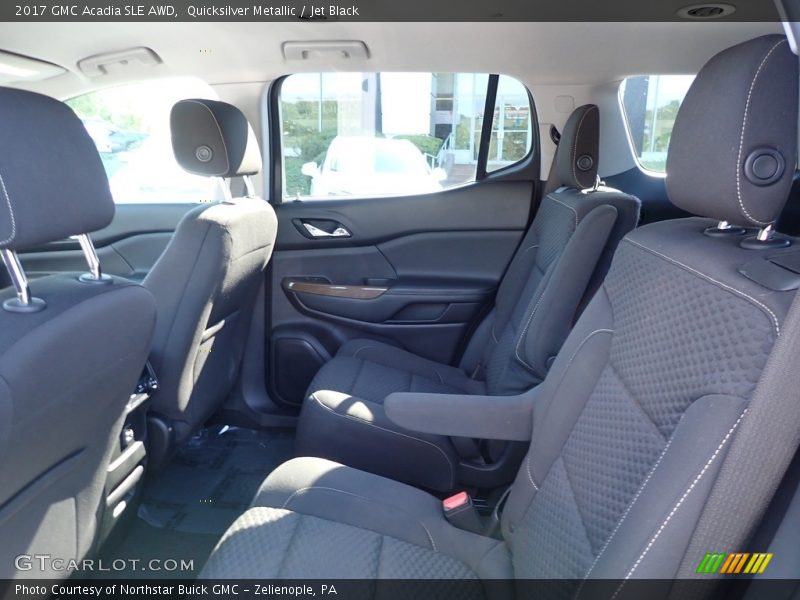 Quicksilver Metallic / Jet Black 2017 GMC Acadia SLE AWD
