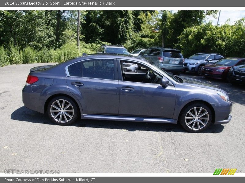 Carbide Gray Metallic / Black 2014 Subaru Legacy 2.5i Sport
