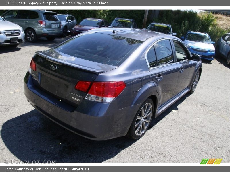 Carbide Gray Metallic / Black 2014 Subaru Legacy 2.5i Sport