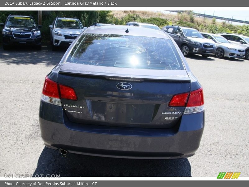 Carbide Gray Metallic / Black 2014 Subaru Legacy 2.5i Sport