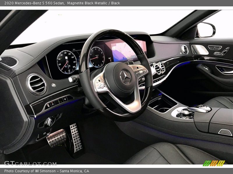 Magnetite Black Metallic / Black 2020 Mercedes-Benz S 560 Sedan