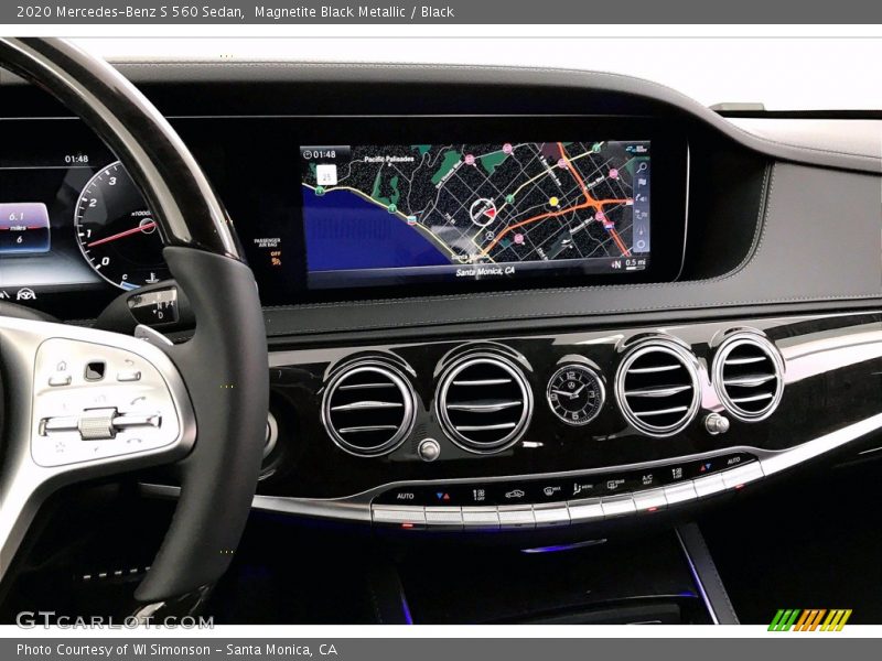 Magnetite Black Metallic / Black 2020 Mercedes-Benz S 560 Sedan