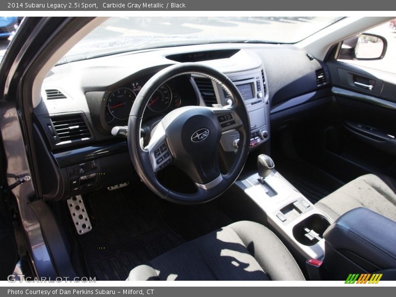 Carbide Gray Metallic / Black 2014 Subaru Legacy 2.5i Sport
