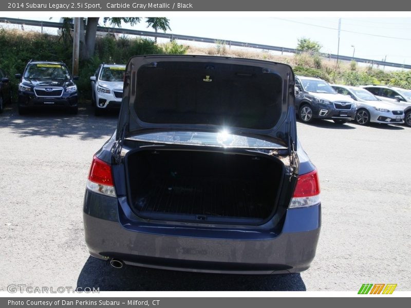 Carbide Gray Metallic / Black 2014 Subaru Legacy 2.5i Sport