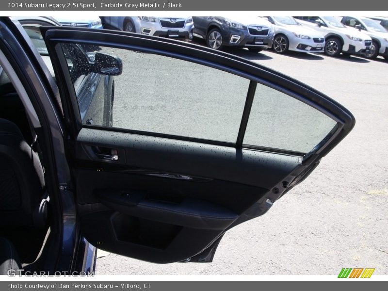 Carbide Gray Metallic / Black 2014 Subaru Legacy 2.5i Sport