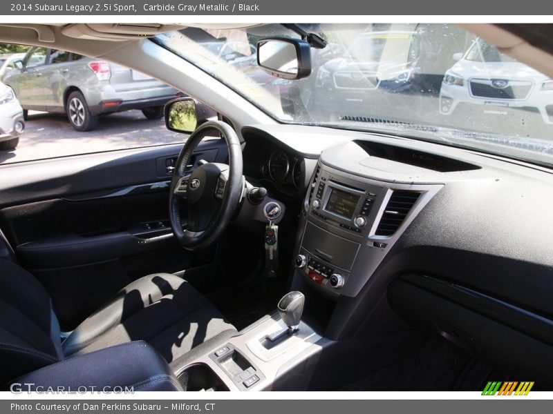 Carbide Gray Metallic / Black 2014 Subaru Legacy 2.5i Sport