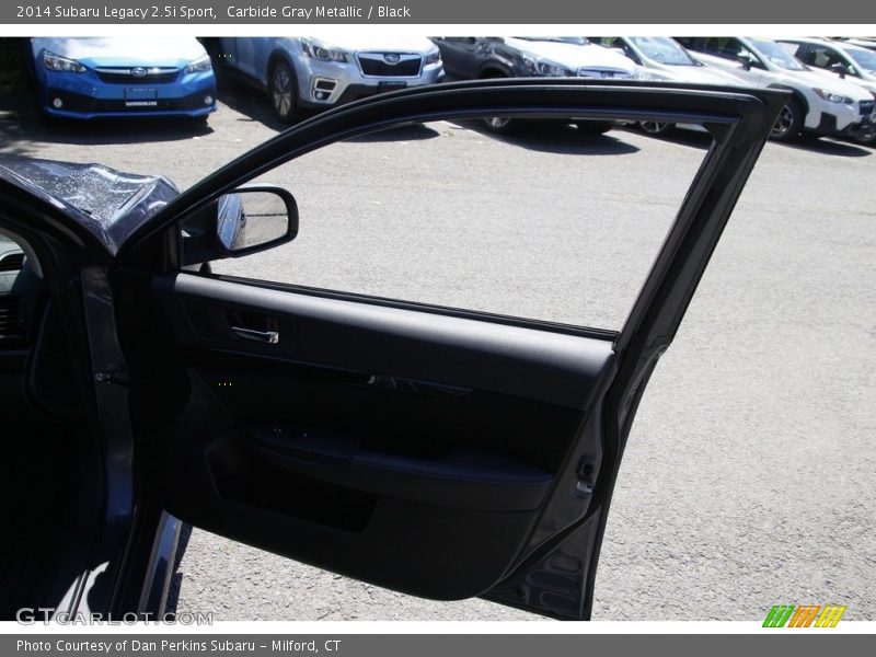 Carbide Gray Metallic / Black 2014 Subaru Legacy 2.5i Sport
