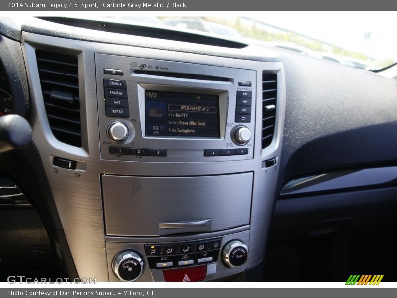 Carbide Gray Metallic / Black 2014 Subaru Legacy 2.5i Sport
