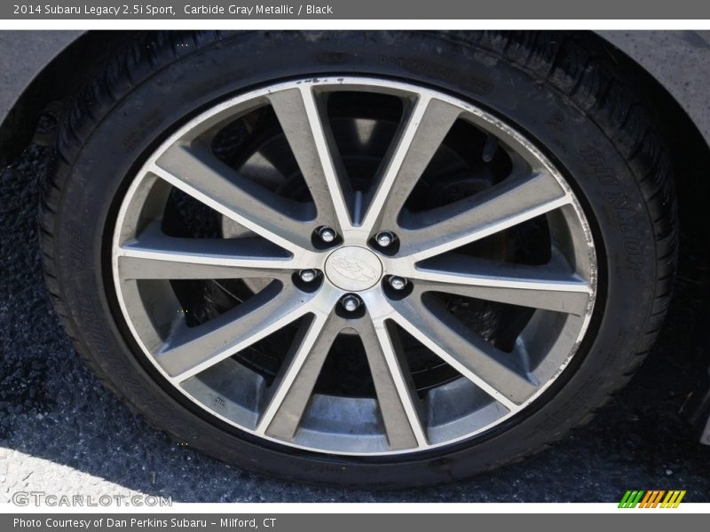 Carbide Gray Metallic / Black 2014 Subaru Legacy 2.5i Sport