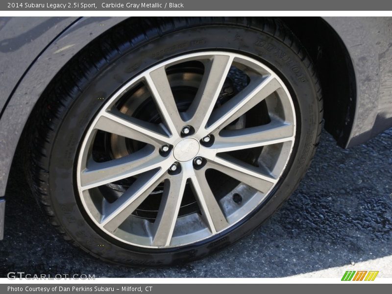 Carbide Gray Metallic / Black 2014 Subaru Legacy 2.5i Sport