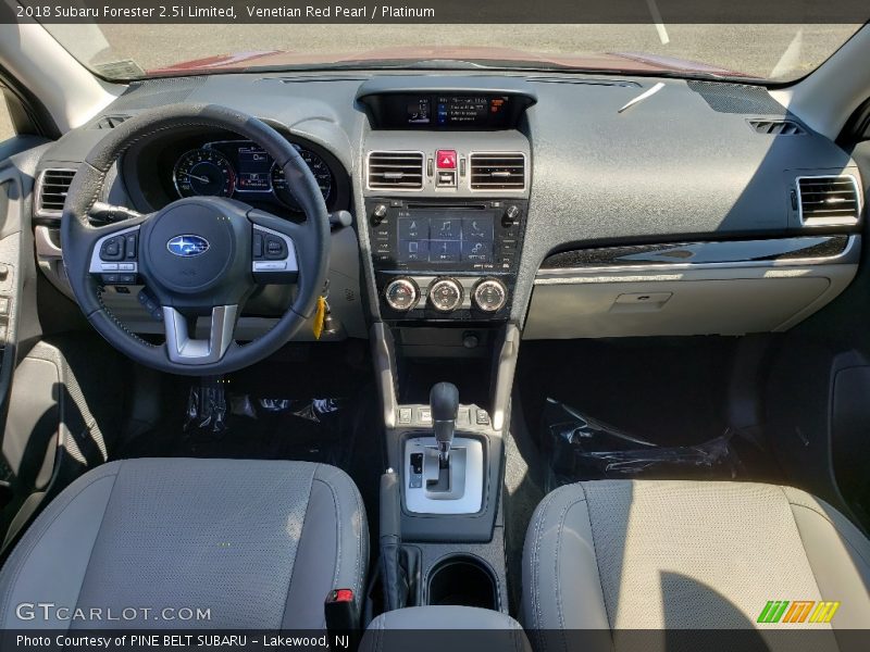 Dashboard of 2018 Forester 2.5i Limited