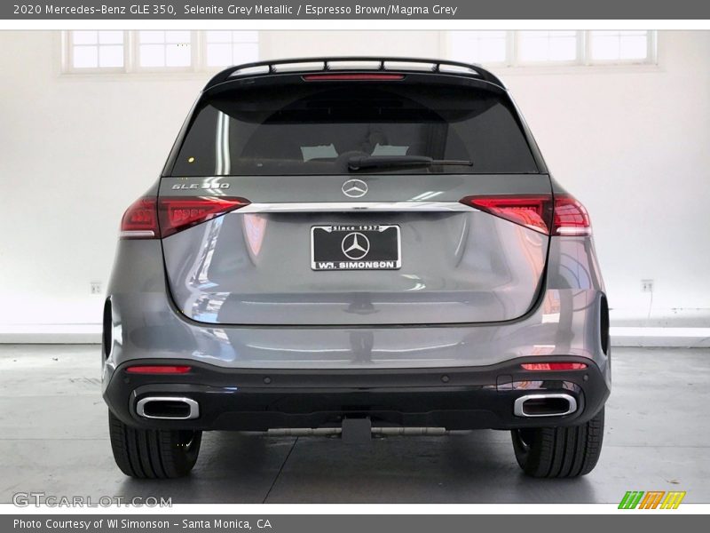 Selenite Grey Metallic / Espresso Brown/Magma Grey 2020 Mercedes-Benz GLE 350