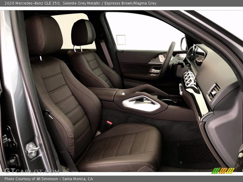 Selenite Grey Metallic / Espresso Brown/Magma Grey 2020 Mercedes-Benz GLE 350