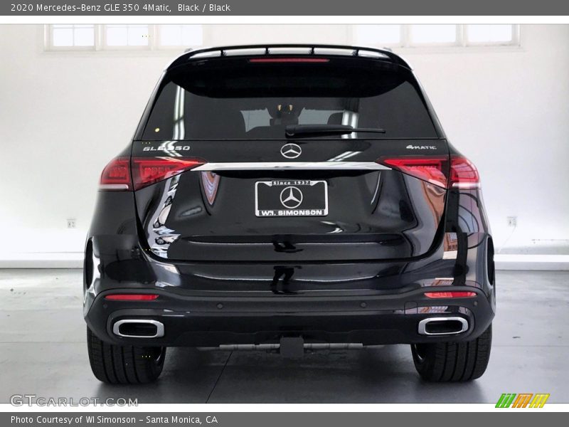 Black / Black 2020 Mercedes-Benz GLE 350 4Matic