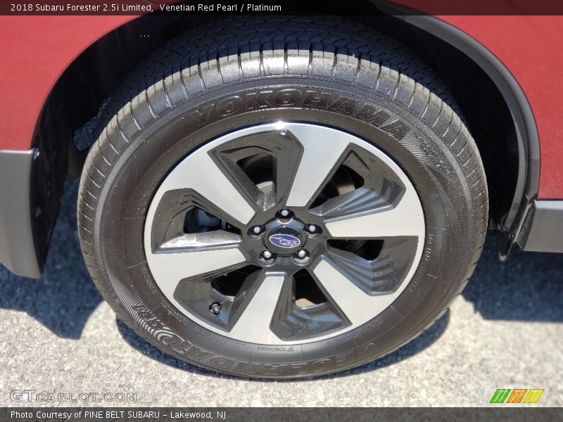 Venetian Red Pearl / Platinum 2018 Subaru Forester 2.5i Limited