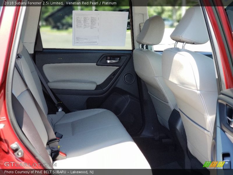 Venetian Red Pearl / Platinum 2018 Subaru Forester 2.5i Limited