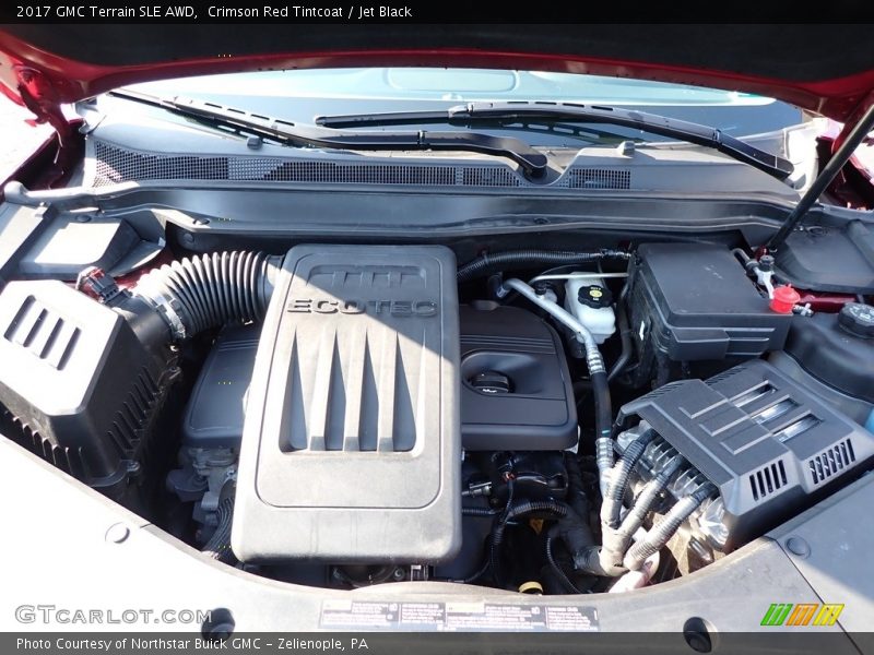Crimson Red Tintcoat / Jet Black 2017 GMC Terrain SLE AWD