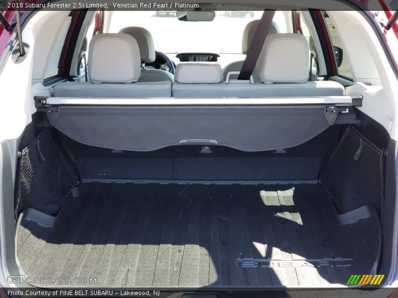 Venetian Red Pearl / Platinum 2018 Subaru Forester 2.5i Limited