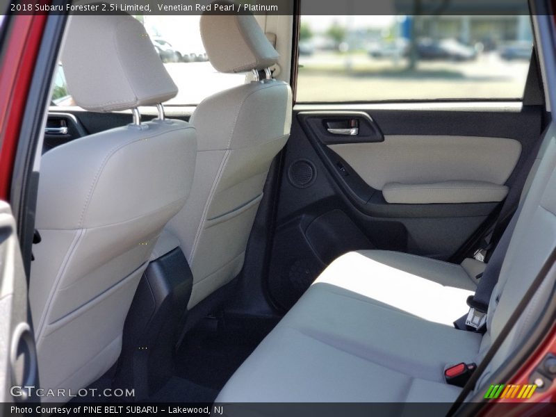 Venetian Red Pearl / Platinum 2018 Subaru Forester 2.5i Limited