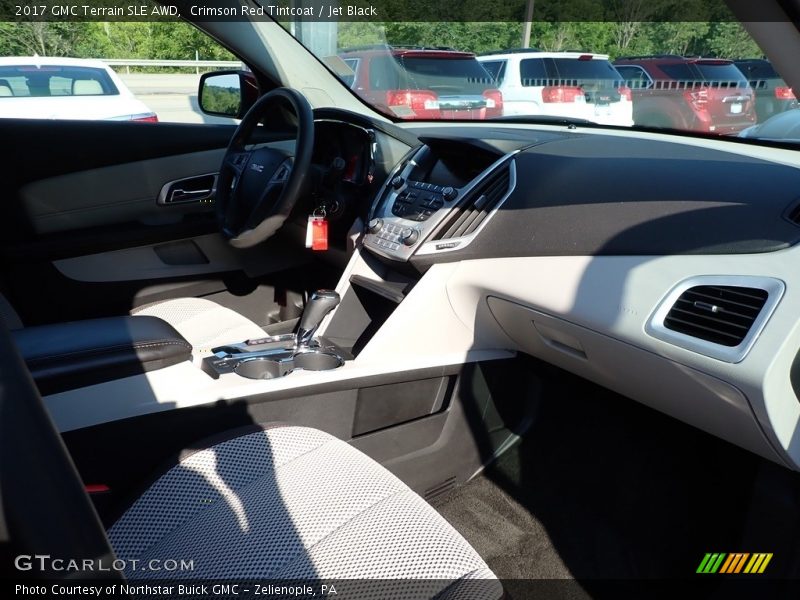 Crimson Red Tintcoat / Jet Black 2017 GMC Terrain SLE AWD