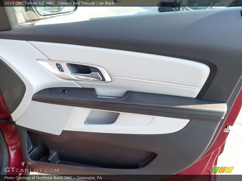 Crimson Red Tintcoat / Jet Black 2017 GMC Terrain SLE AWD
