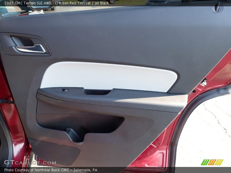 Crimson Red Tintcoat / Jet Black 2017 GMC Terrain SLE AWD