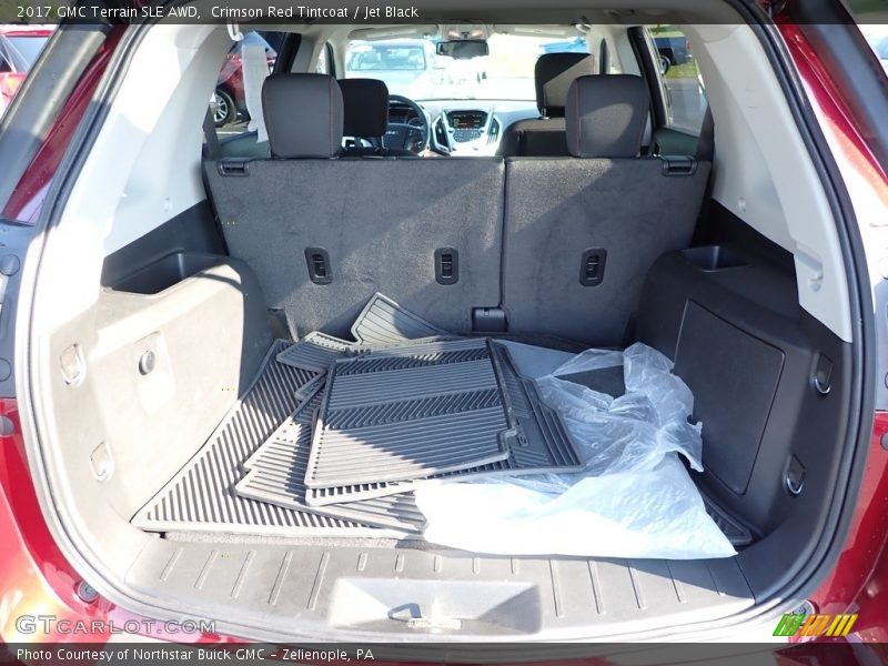 Crimson Red Tintcoat / Jet Black 2017 GMC Terrain SLE AWD