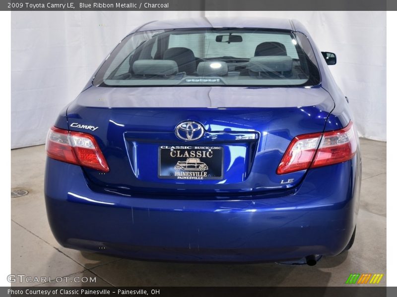 Blue Ribbon Metallic / Charcoal 2009 Toyota Camry LE