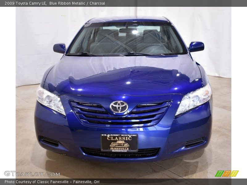 Blue Ribbon Metallic / Charcoal 2009 Toyota Camry LE