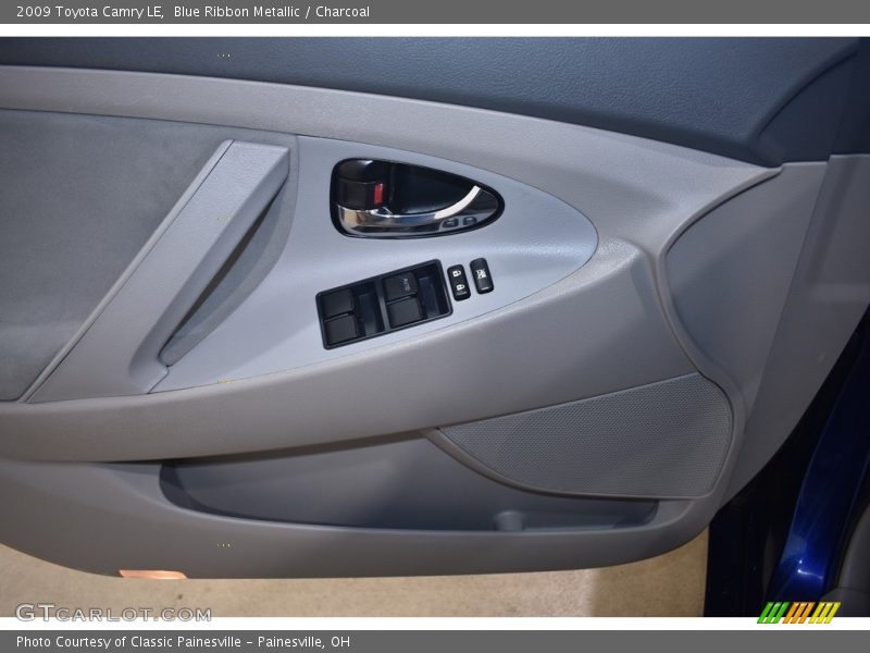Blue Ribbon Metallic / Charcoal 2009 Toyota Camry LE